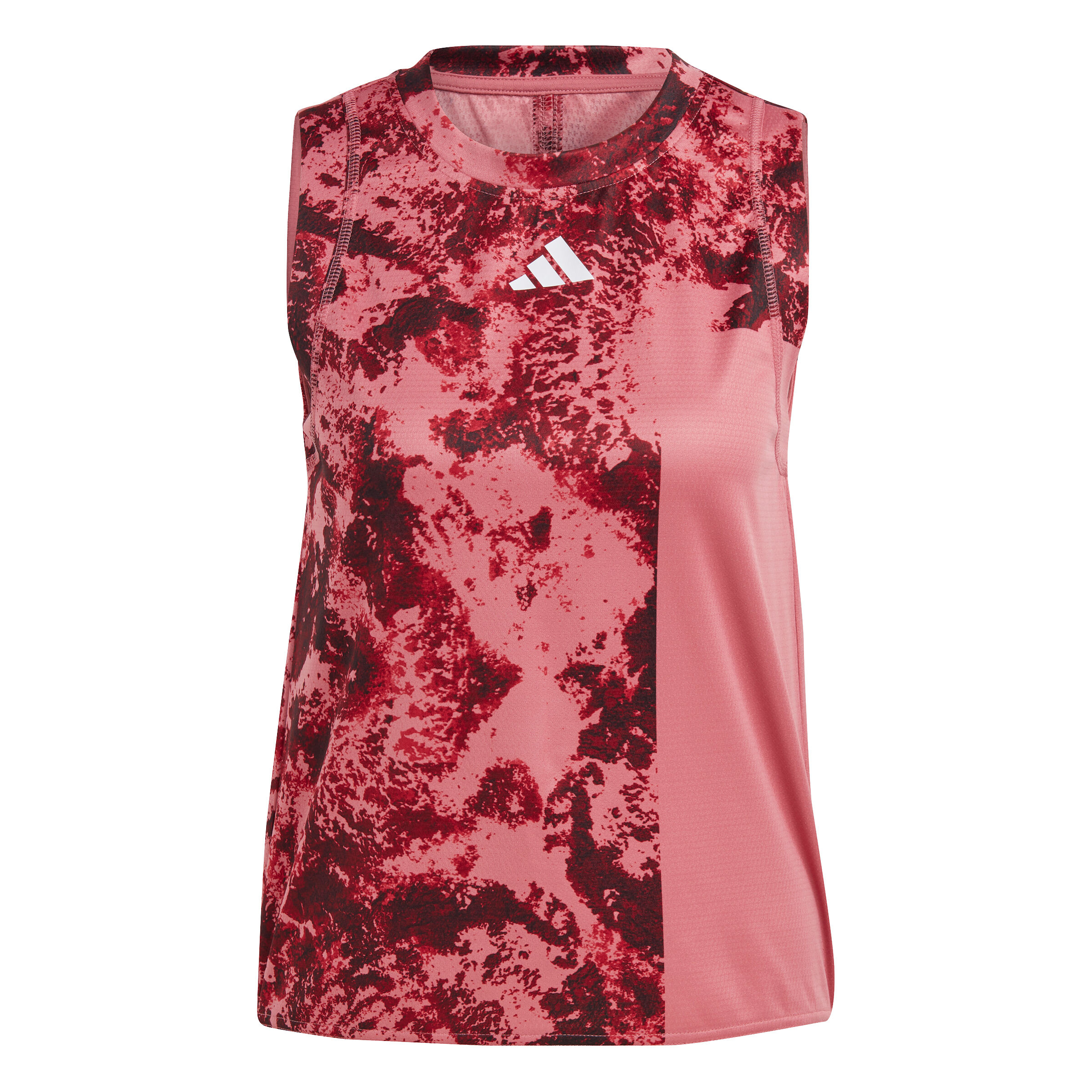 Red adidas tank top best sale