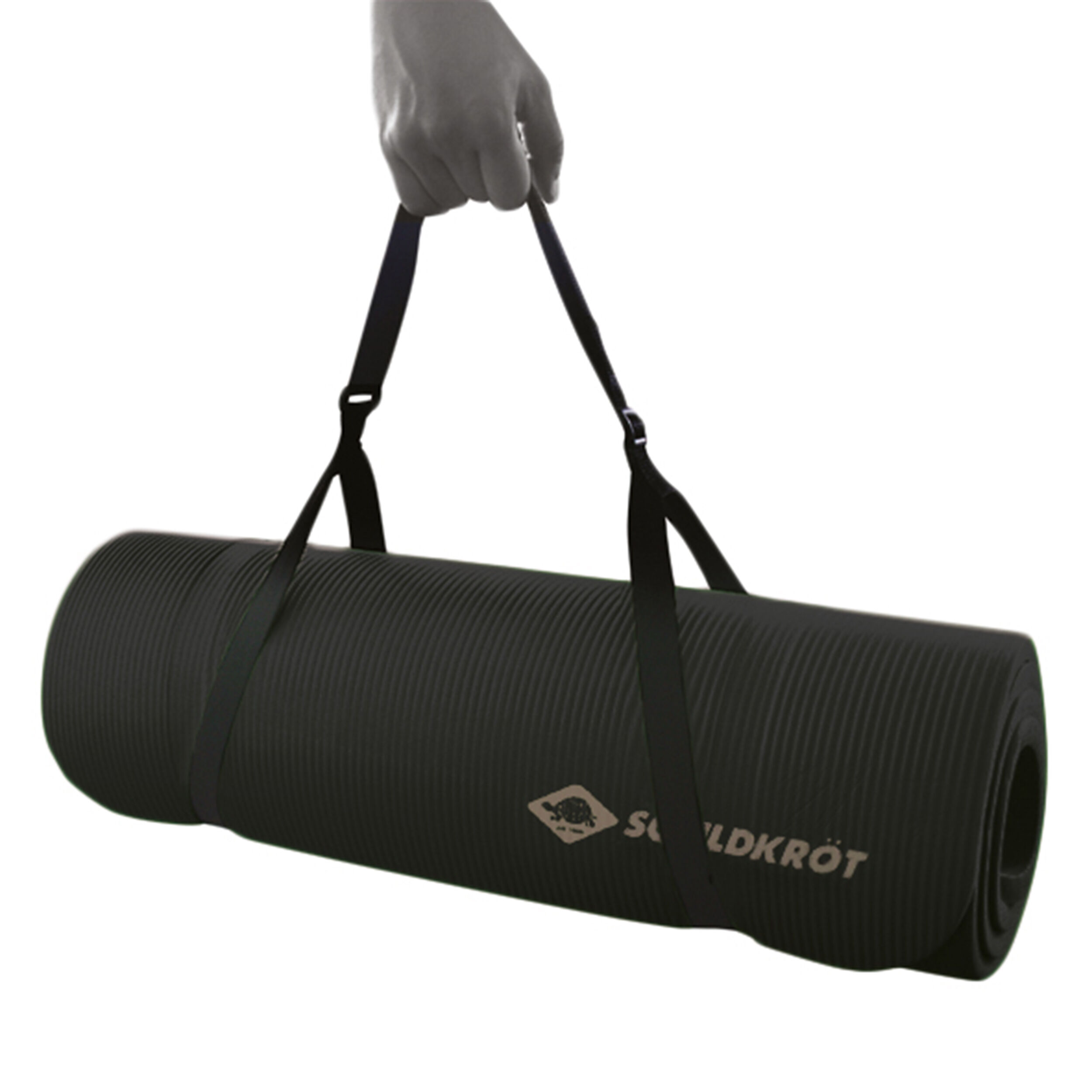 Fitness mat 2025 black