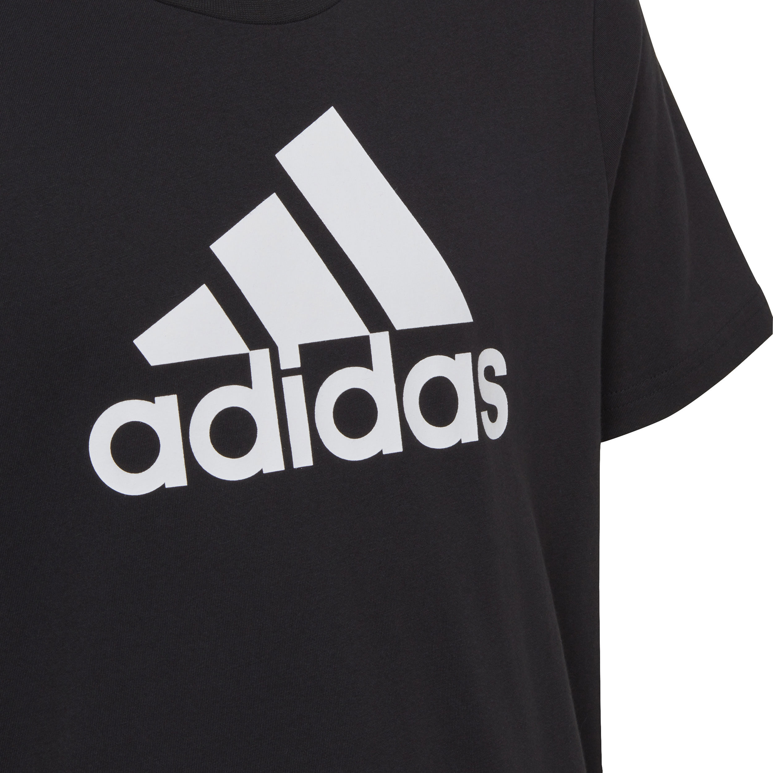 Buy adidas Big Logo Cotton T Shirt Boys Black White online