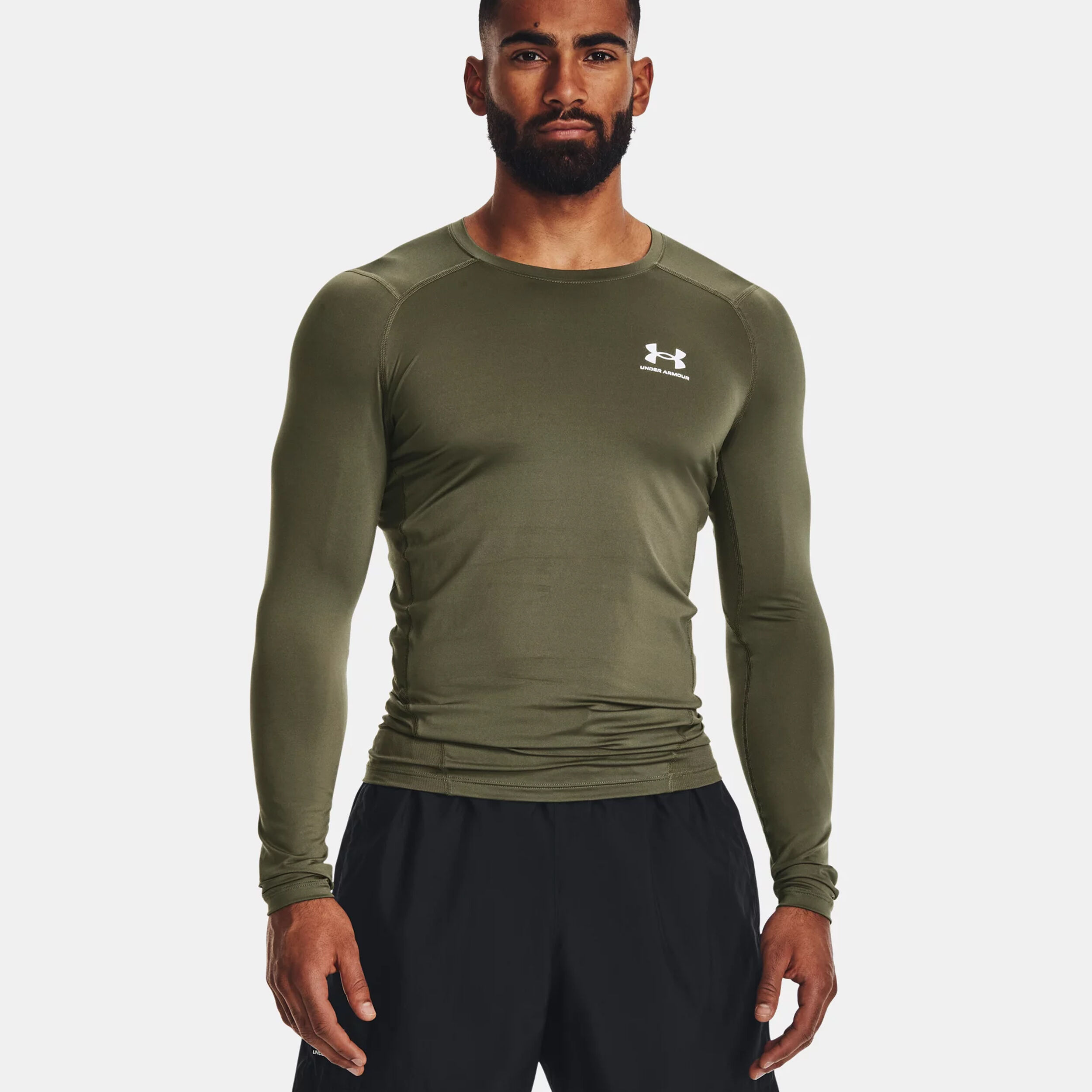 Brown under armour long sleeve sale