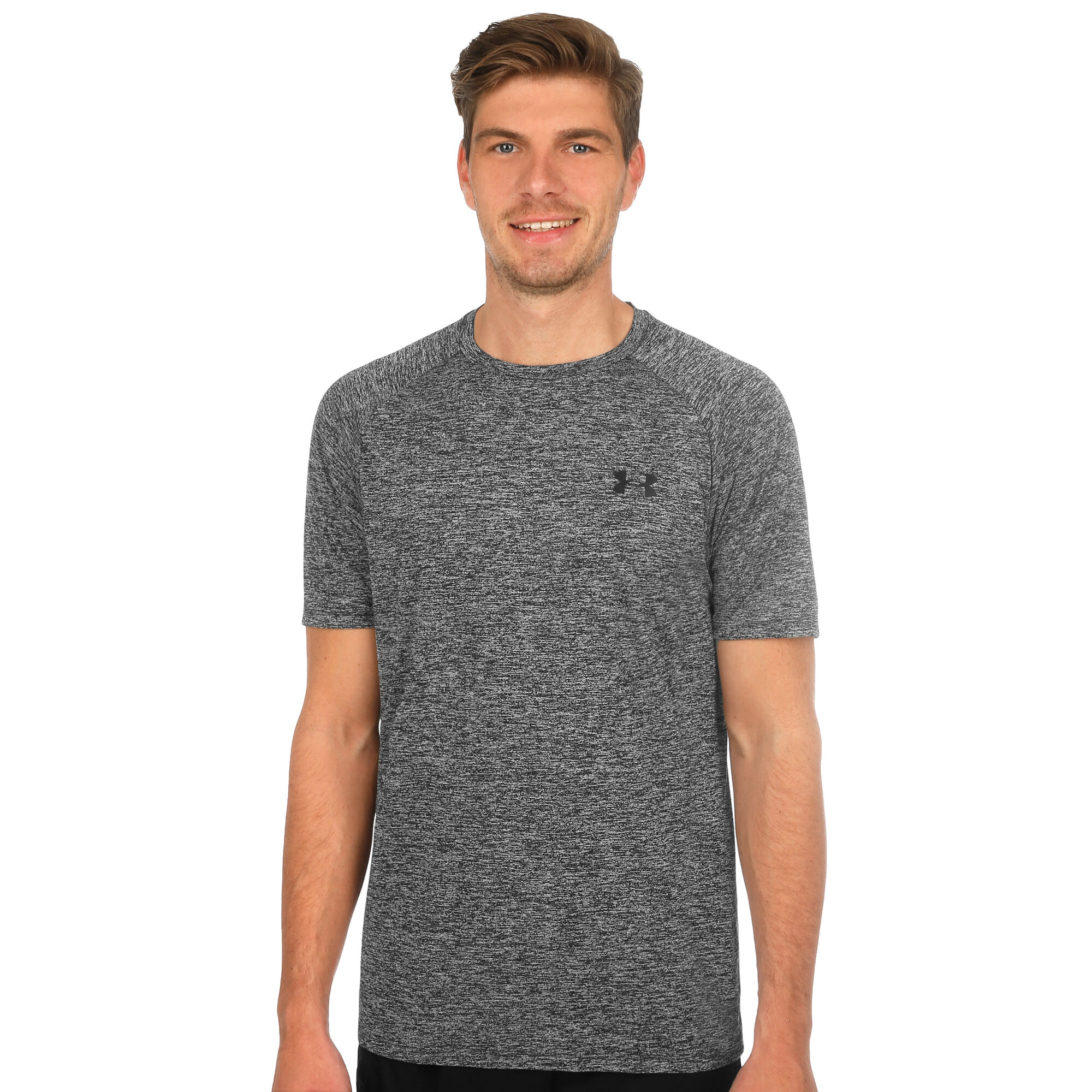 Buy Under Armour Tech 2.0 T-Shirt Men Grey, Black online | Tennis Point COM