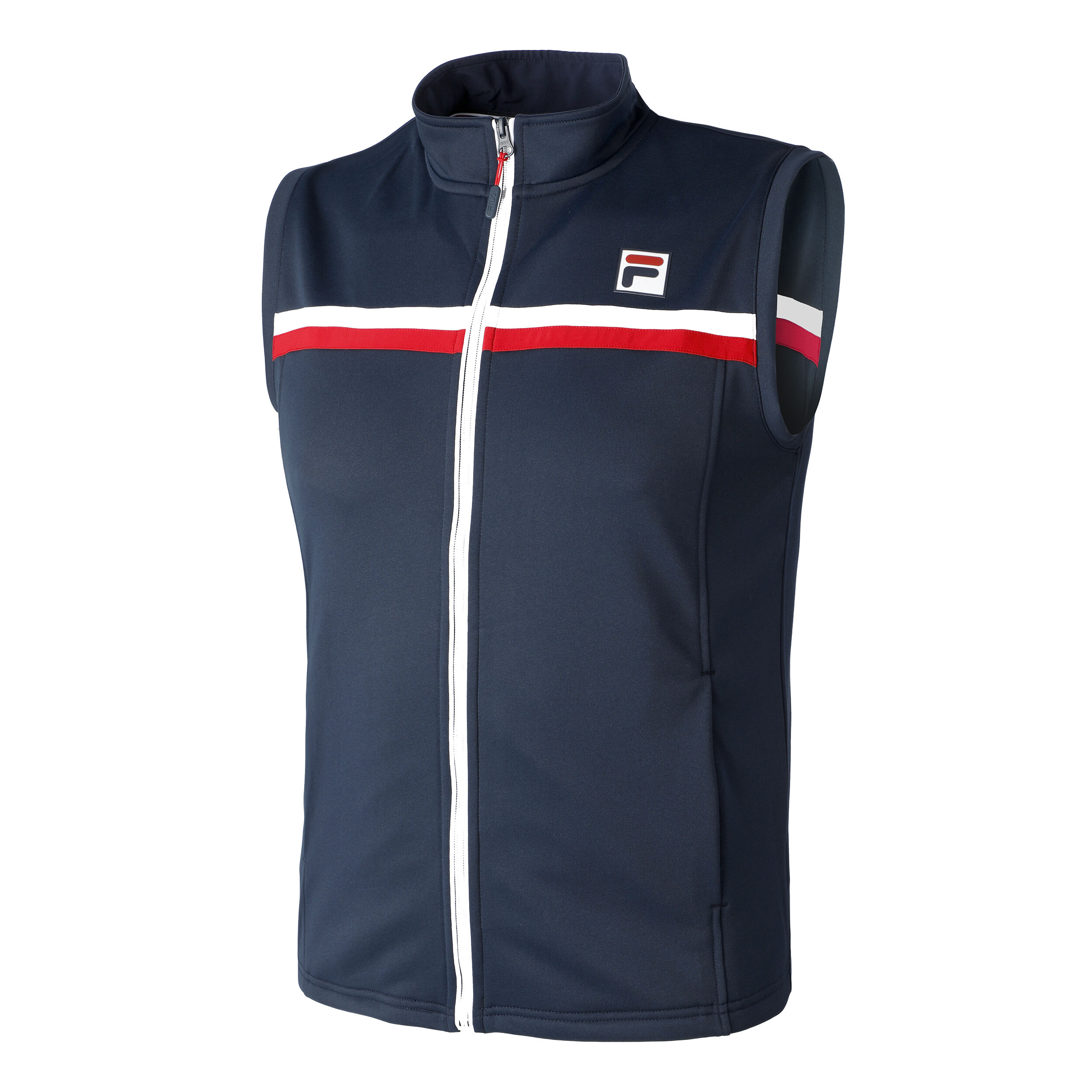 Noah Vest Men Dark Blue White
