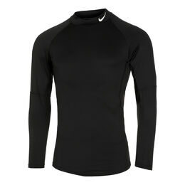 nike pro compression long sleeve mock top