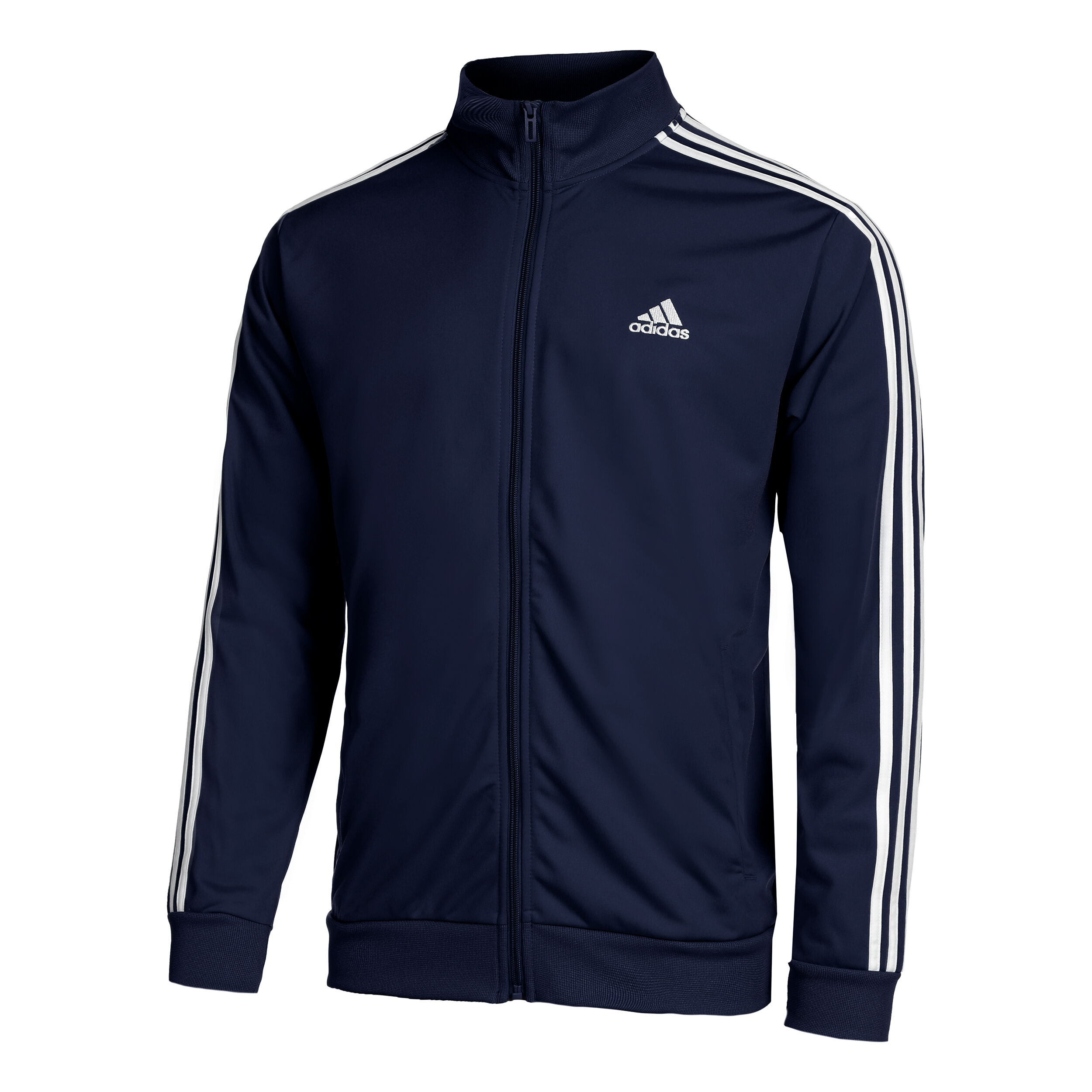 Buy adidas Sportswear Basic 3 Stripes Tricot Tracksuit Men Dark Blue White online Tennis Point COM