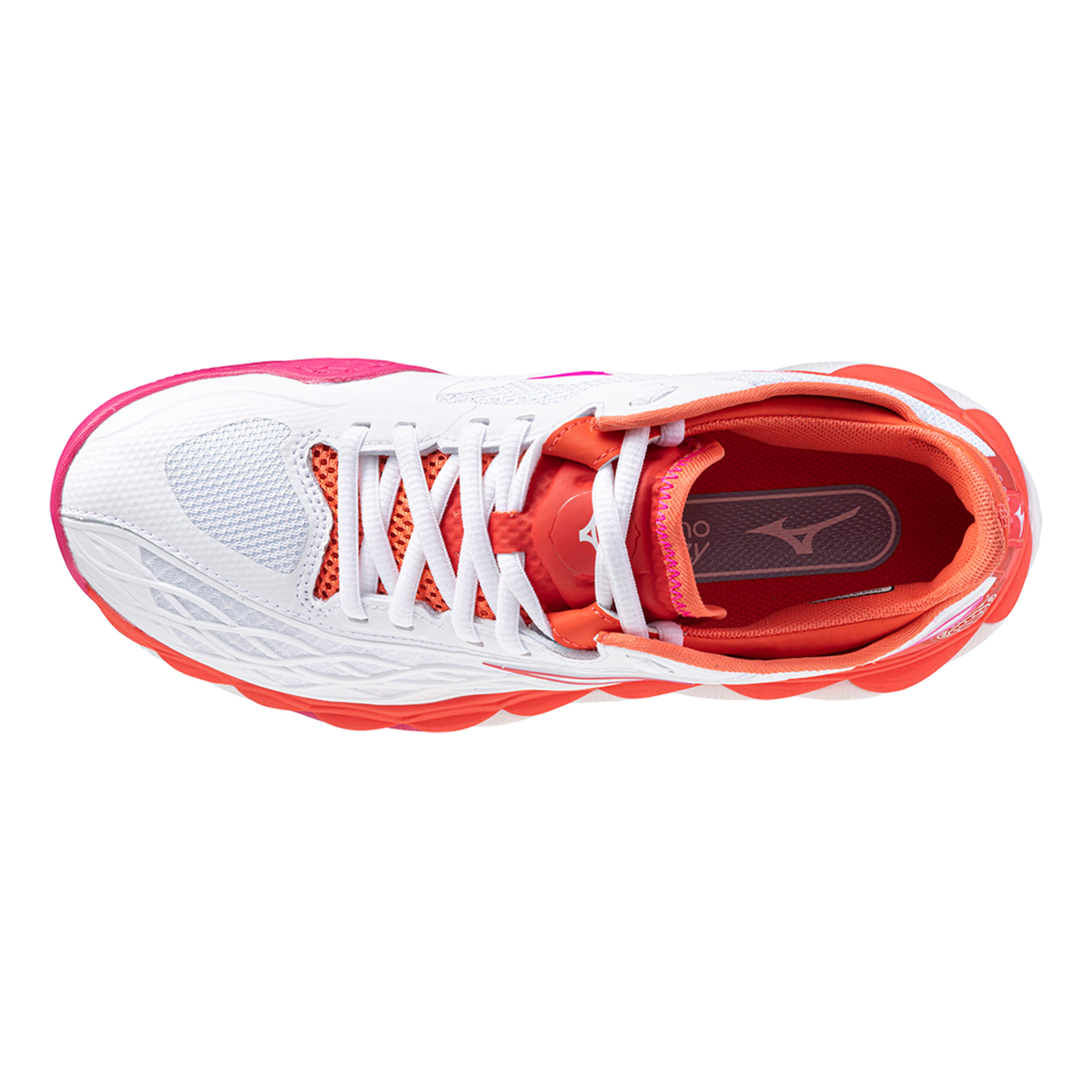 Wave Enforce Tour All Court Shoe Women White Orange