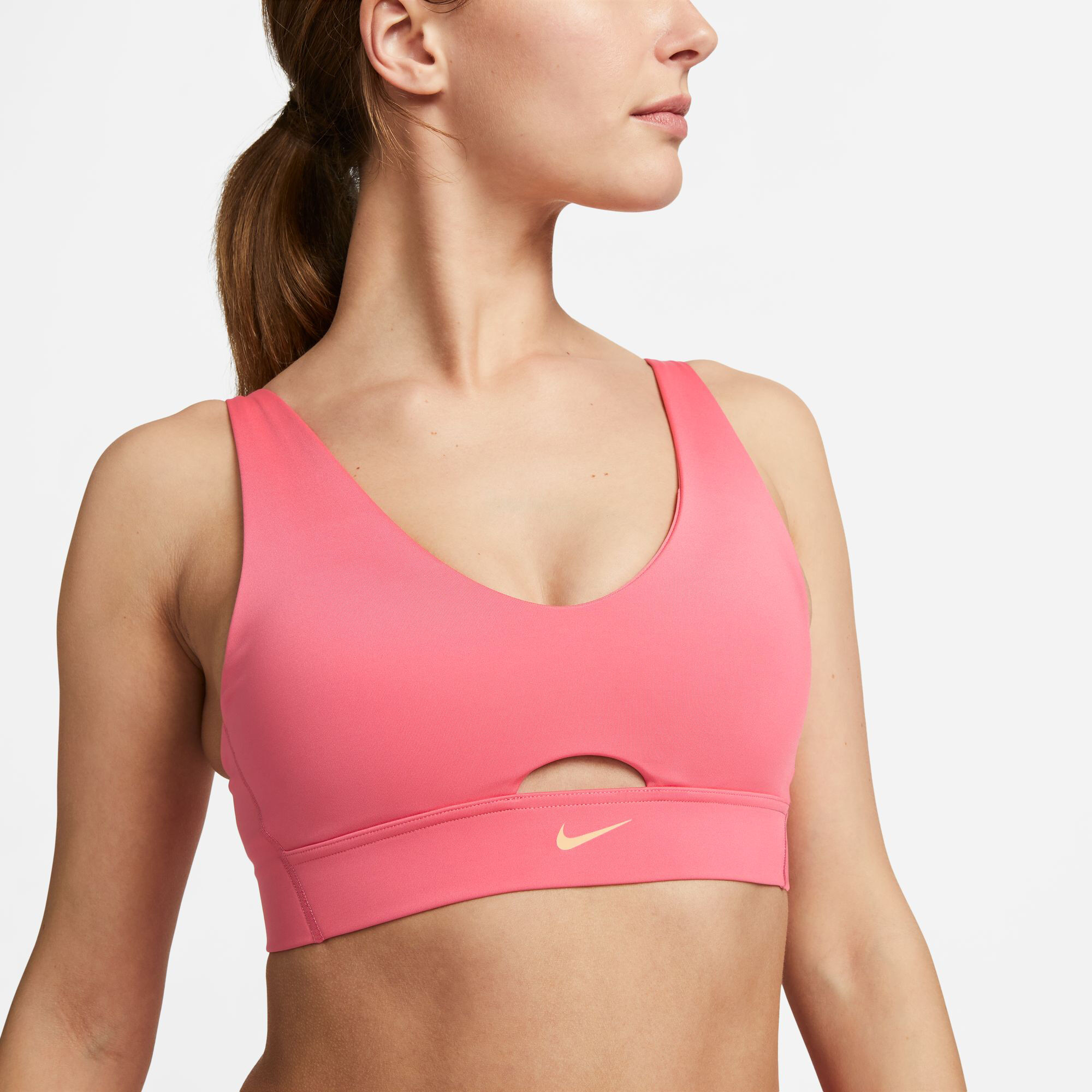 Coral nike sports bra clearance
