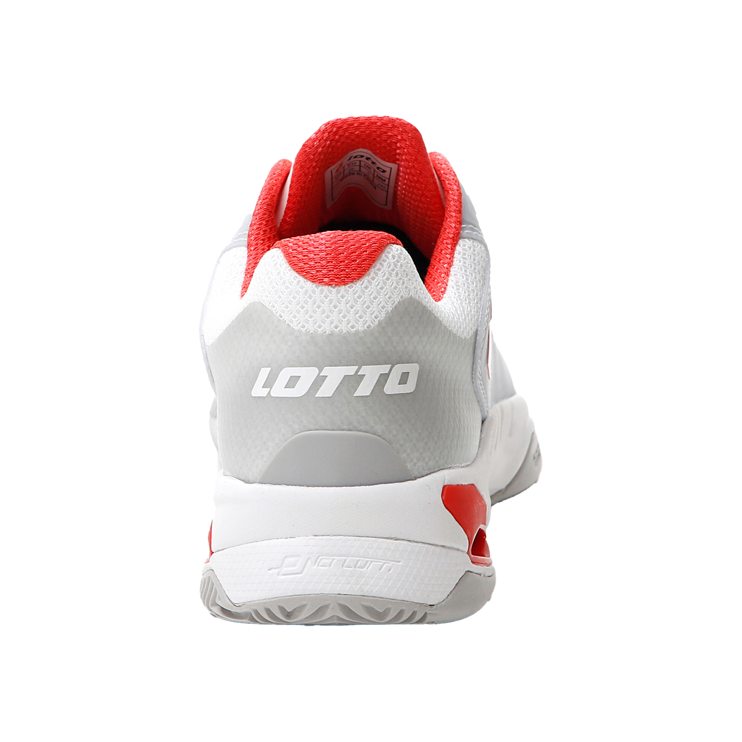 Lotto online red shoes