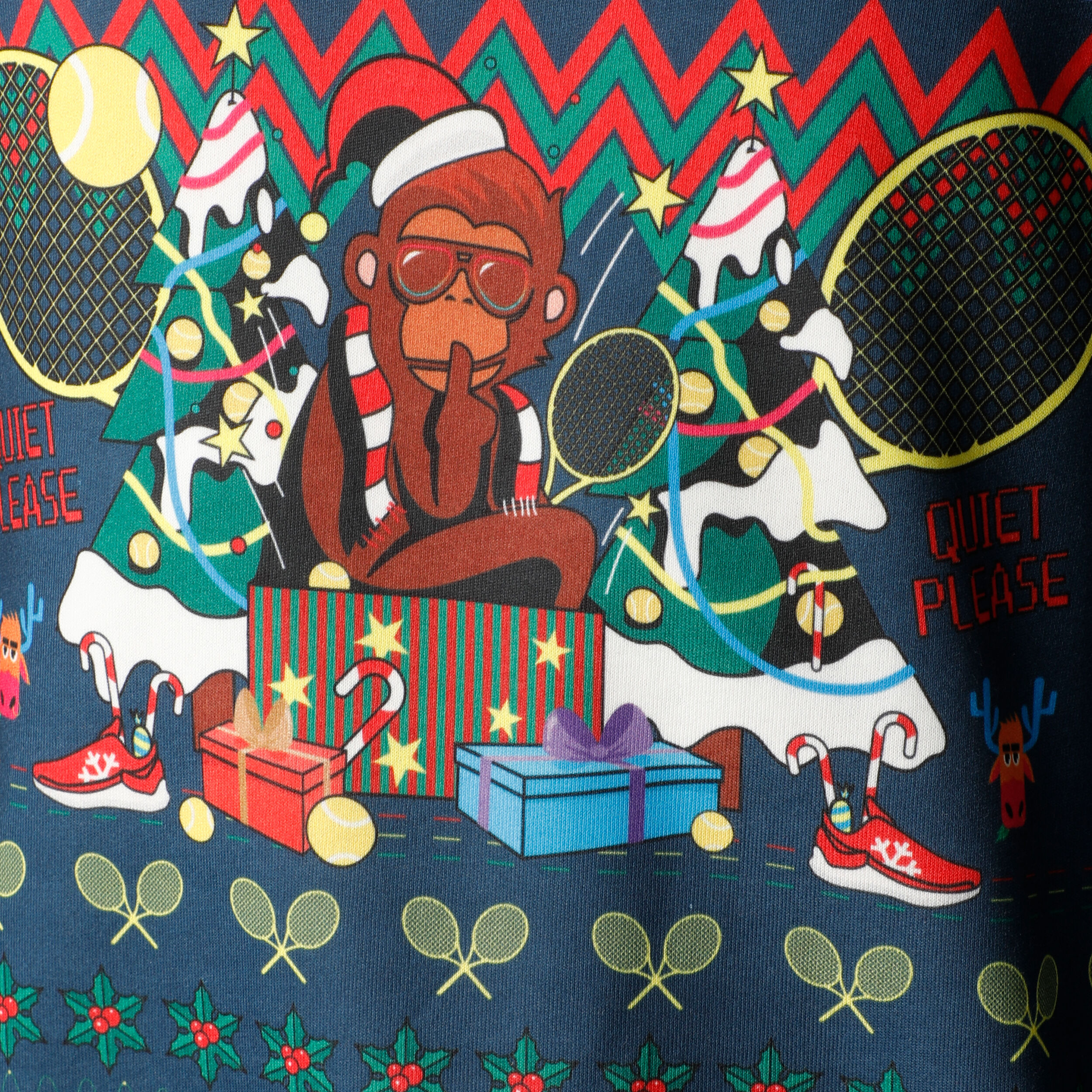 Crying jordan ugly sweater clearance