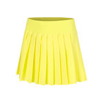 Quiet Please Tennis apparel Quiet Please Love Pleated Skirt Girls - yellow, white