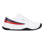 Fila Clay court shoe Fila Axilus FX CLY Clay court shoe Men-white, red