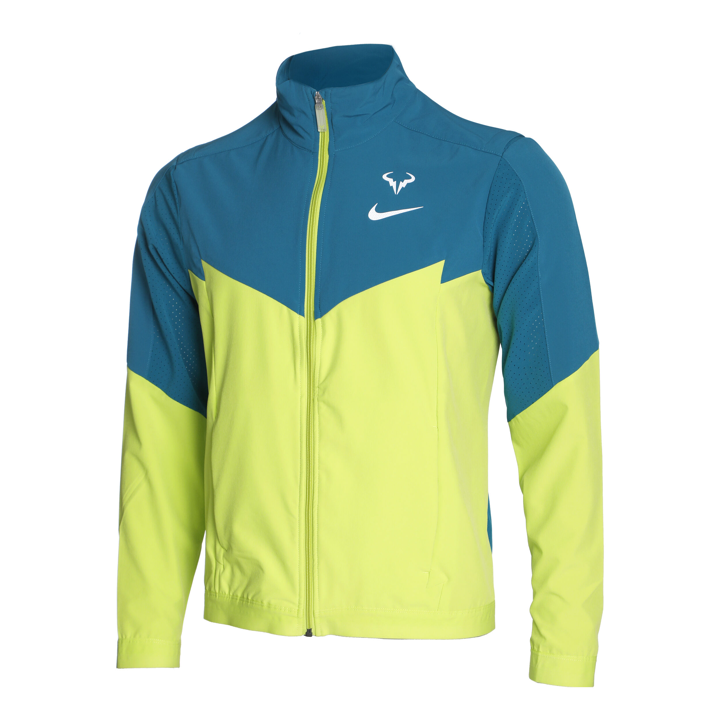 Rafael Nadal Court Dri-Fit Training Jacket Men - Neon Green, Blue
