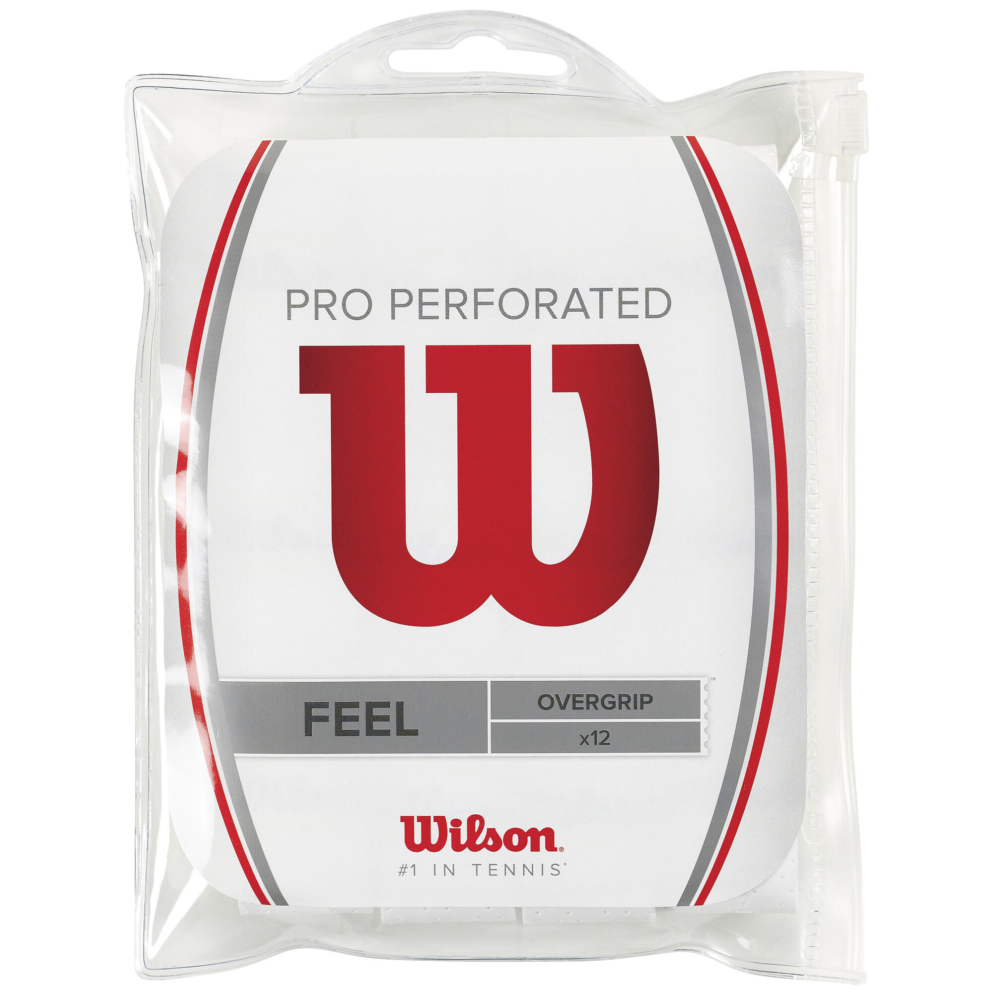 Pro Overgrip Perforated 12 Pack - White