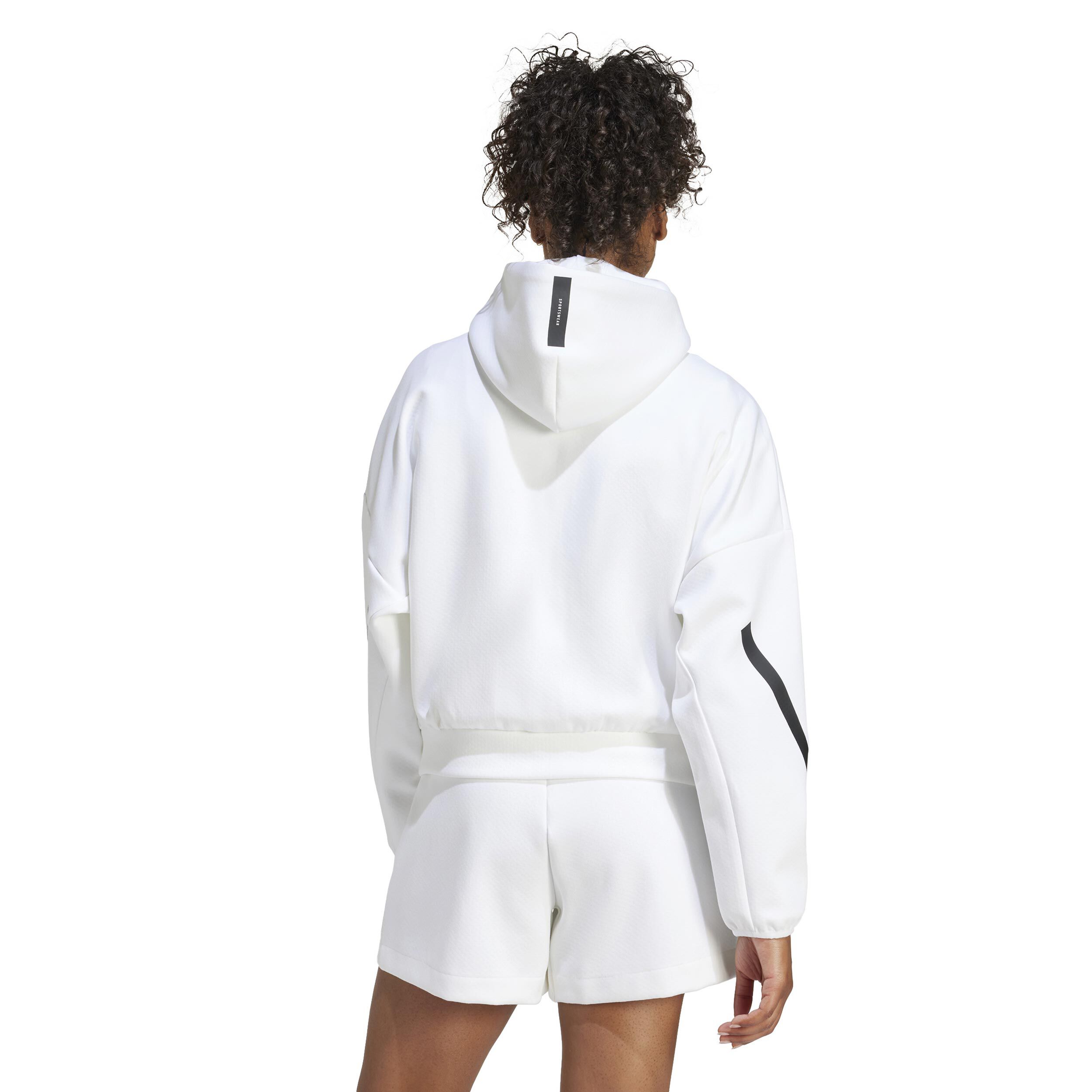 Buy adidas Z.N.E. Zip Hoodie Women White online Tennis Point COM