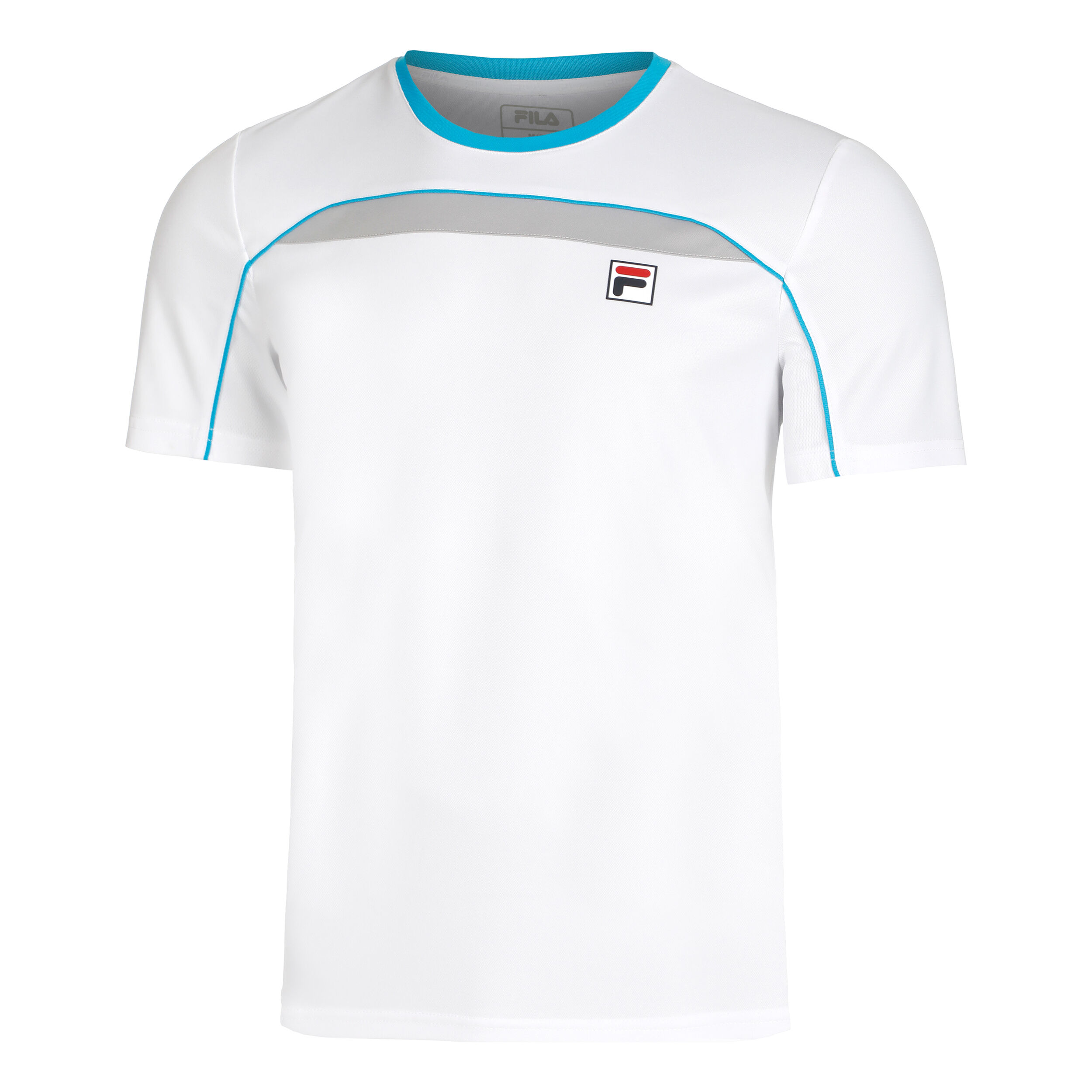 White and pink top fila shirt