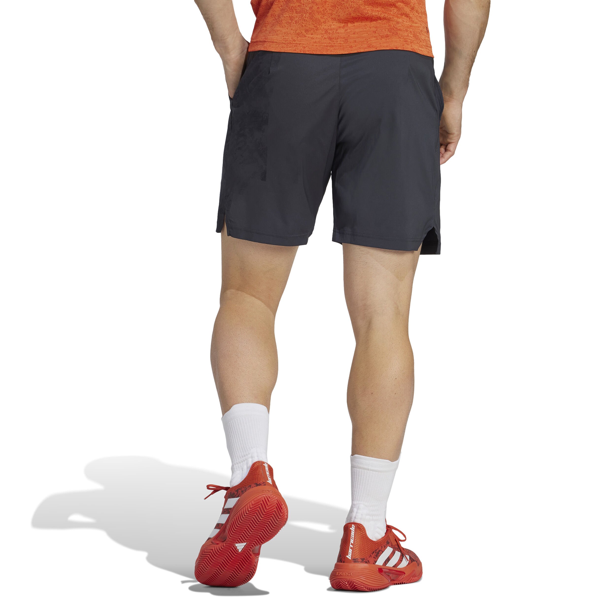 Adidas men's tennis discount barricade bermuda shorts
