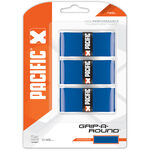 Pacific Overgrips Pacific Grip-A-Round 3 Pack-Blue