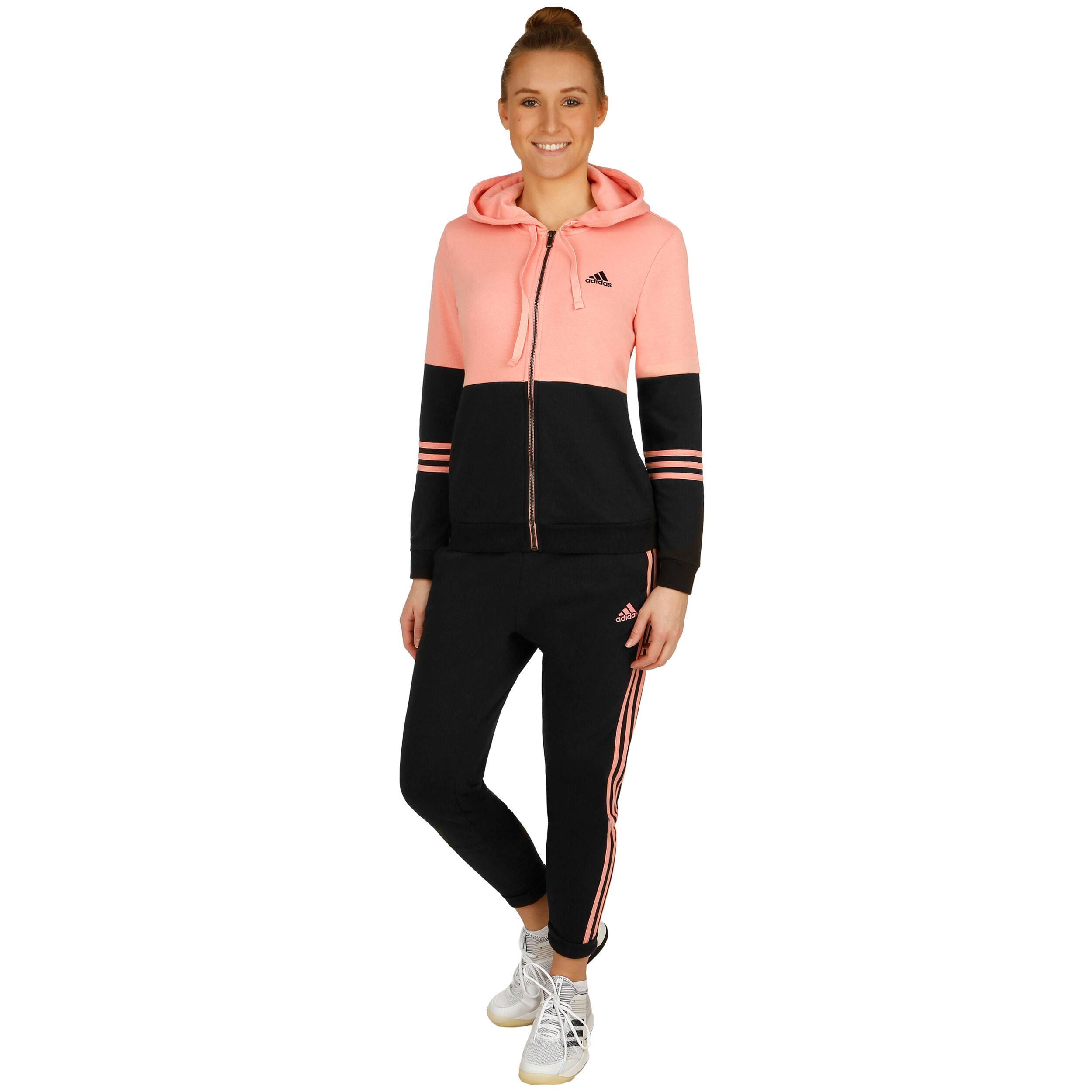 Adidas tracksuit peach outlet