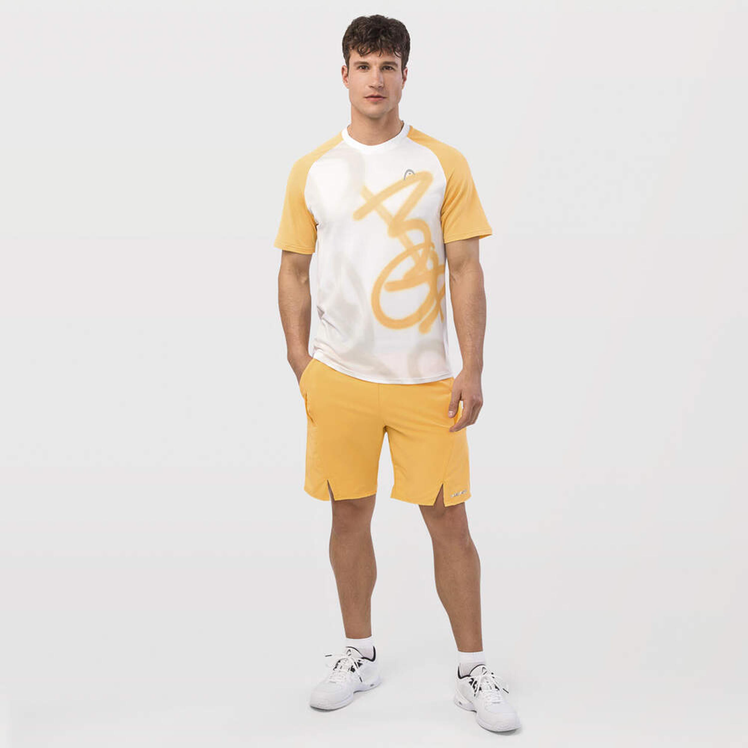 Buy HEAD Performance Mc New York T-Shirt Men White, Golden