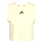 adidas Clothing adidas Boxy 3Stripes Tank Top Women-Yellow
