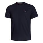 Fila Clothing Fila Logo Small T-Shirt Men-Dark Blue