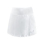 Endless Clothing Endless Minimal High Waist Skirt Women-White,Silver
