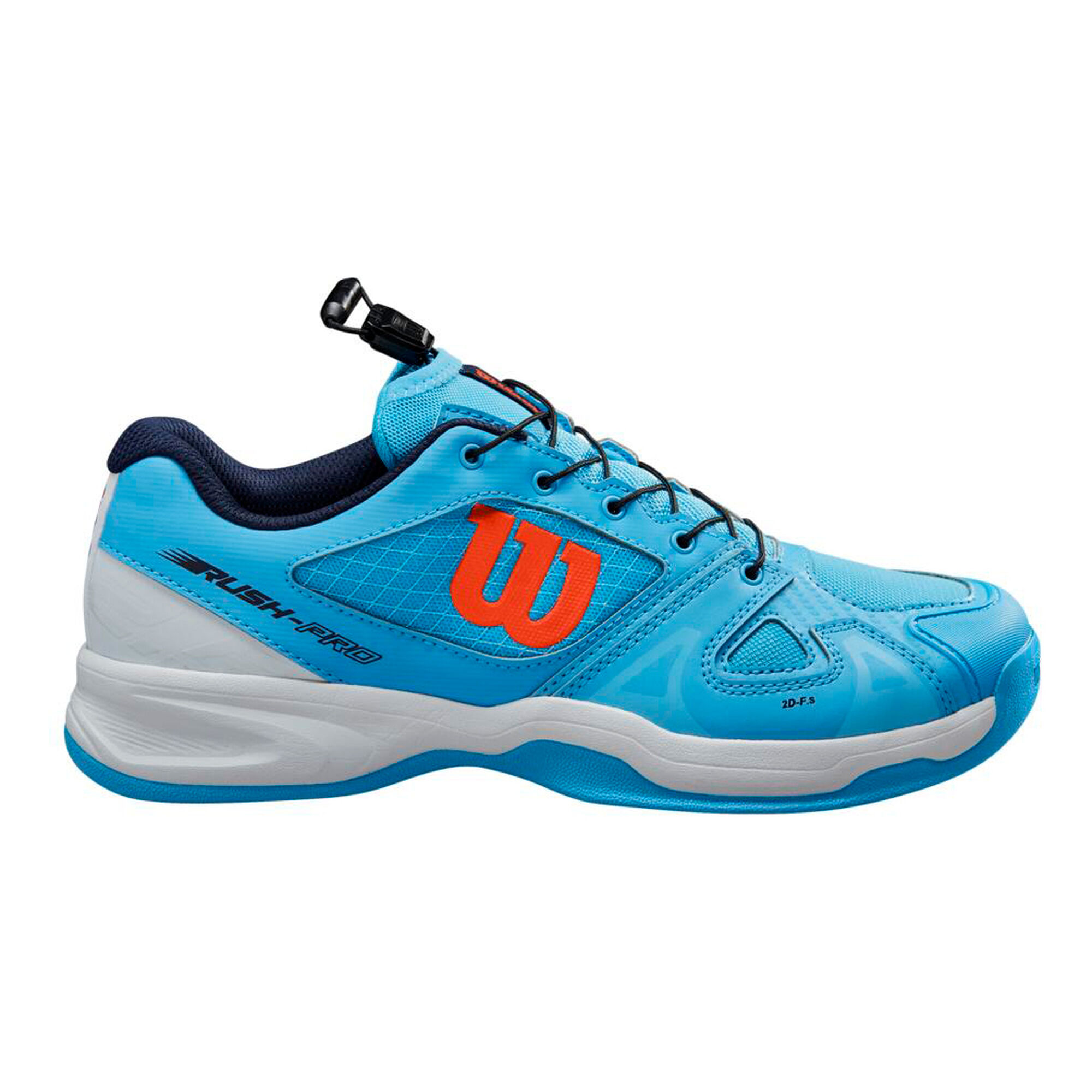 Havoc natuurlijk uitblinken buy Wilson Rush Pro QL Carpet Shoe Kids - Light Blue, Orange online | Tennis -Point