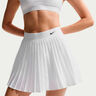 Dri-Fit Victory High Rise Pleated Skirt Women-white