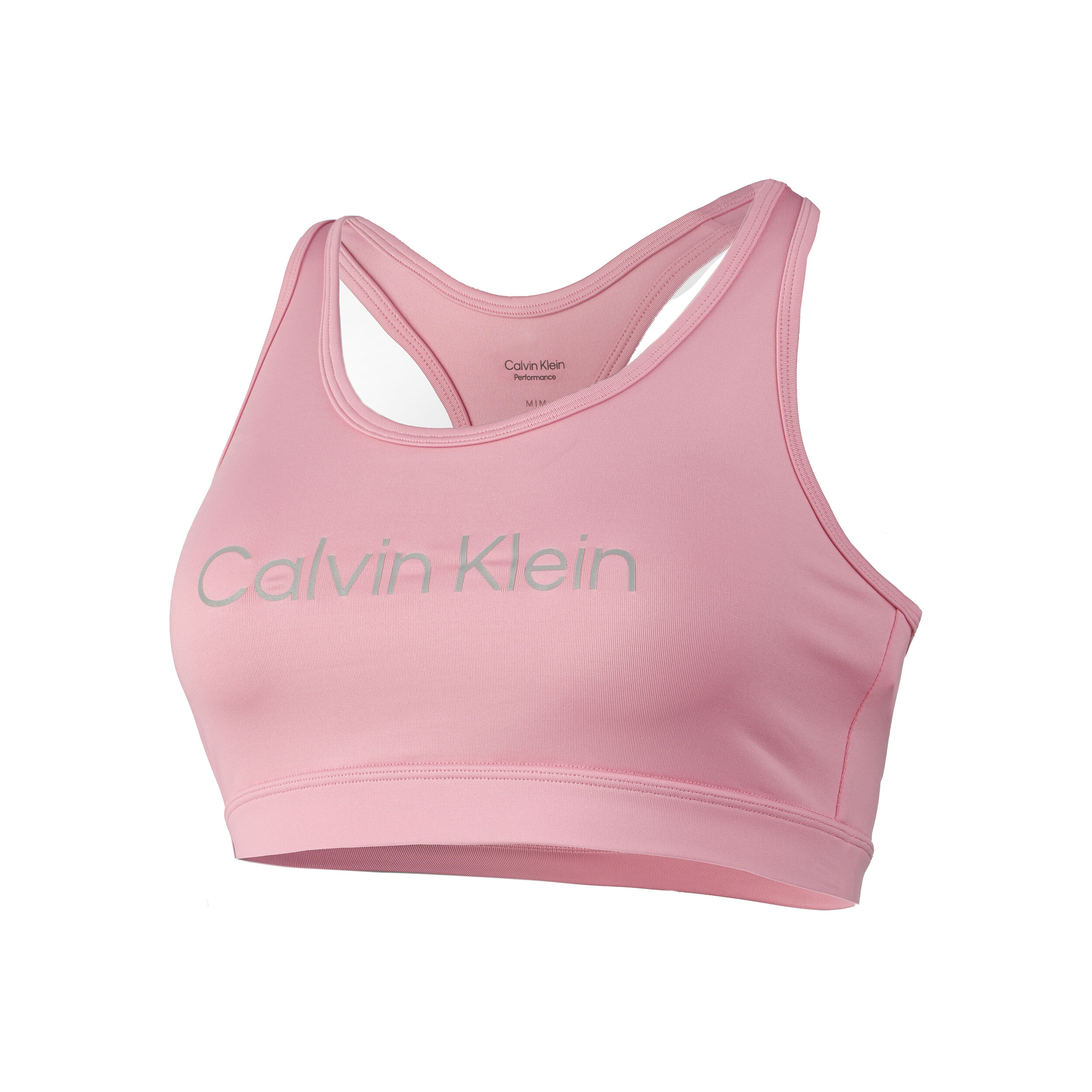 Calvin klein pink sports bra clearance