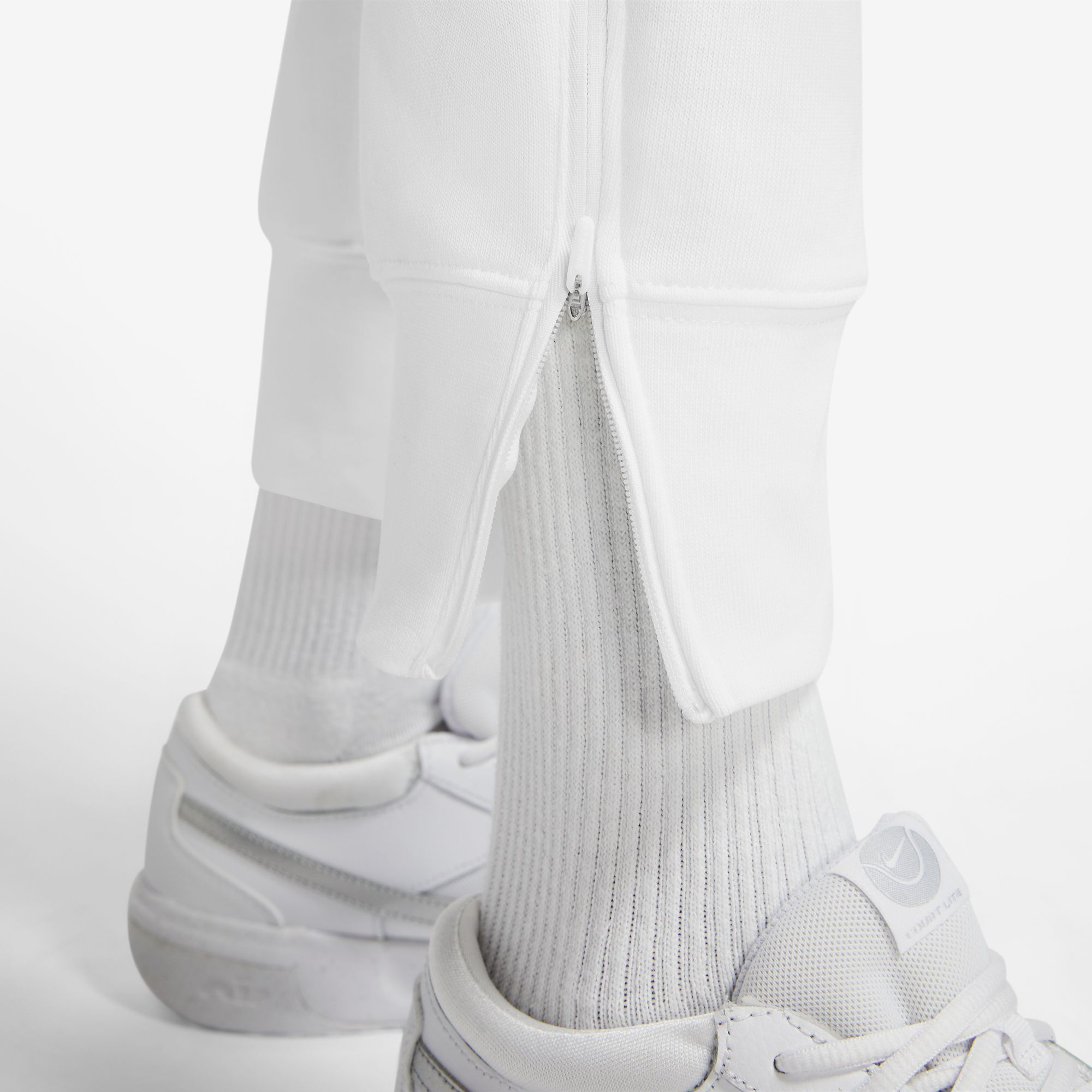 Nike Womens Modern Rise TECH CROP Pant DRI FIT GOLF PANTS 509743 100 SZ 12  WHITE