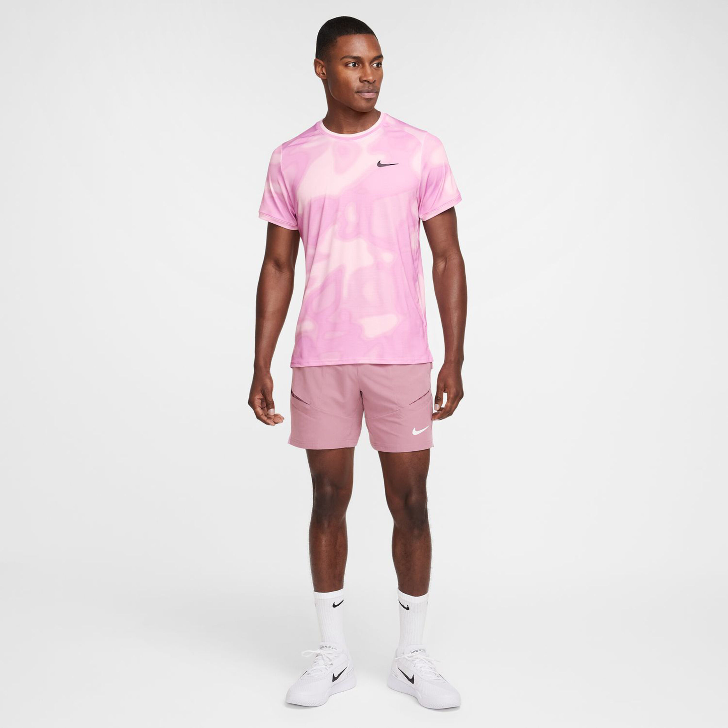 nike dri fit pink mens