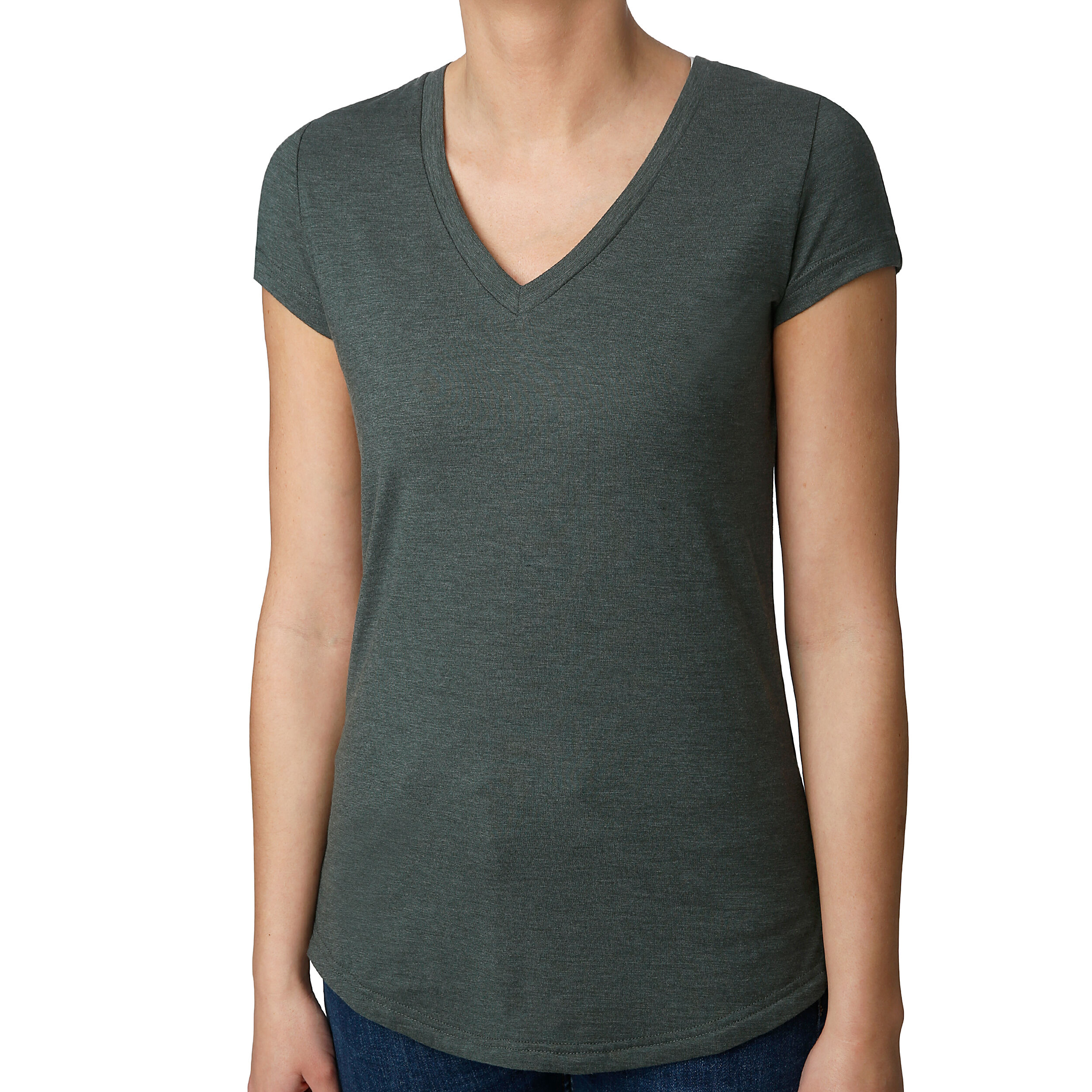 Buy adidas ID Winner V-Neck T-Shirt Women Dark Grey, Grey