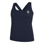 Quiet Please Clothing Quiet Please Serve & Volley 2.0 Tank Top Women-Dark Blue