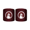 Short Wristband 2 Pack-Wine Red