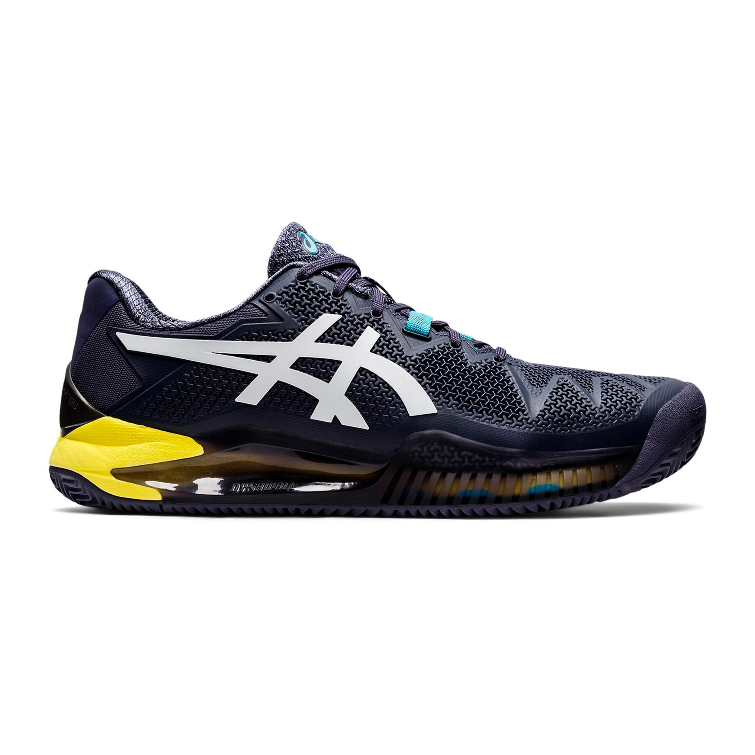 Buy ASICS Gel Resolution 8 Clay Court Shoe Men Dark Blue White