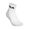 Quarter Sports Socks-White,Multicoloured