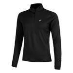 ASICS Clothing ASICS Road Winter 1/2 Zip Mid Layer Running Shirt Women-Black