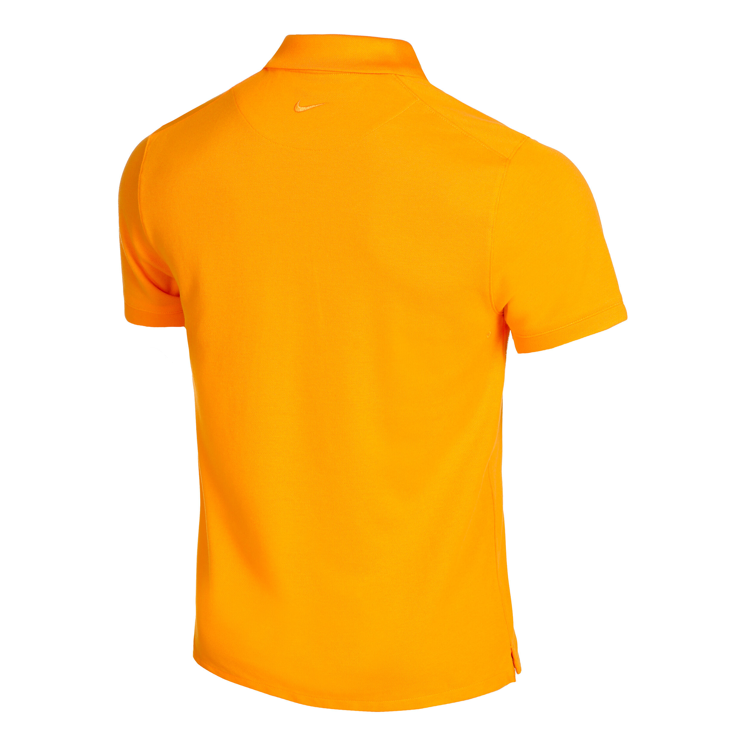 Orange dri sales fit polo shirt