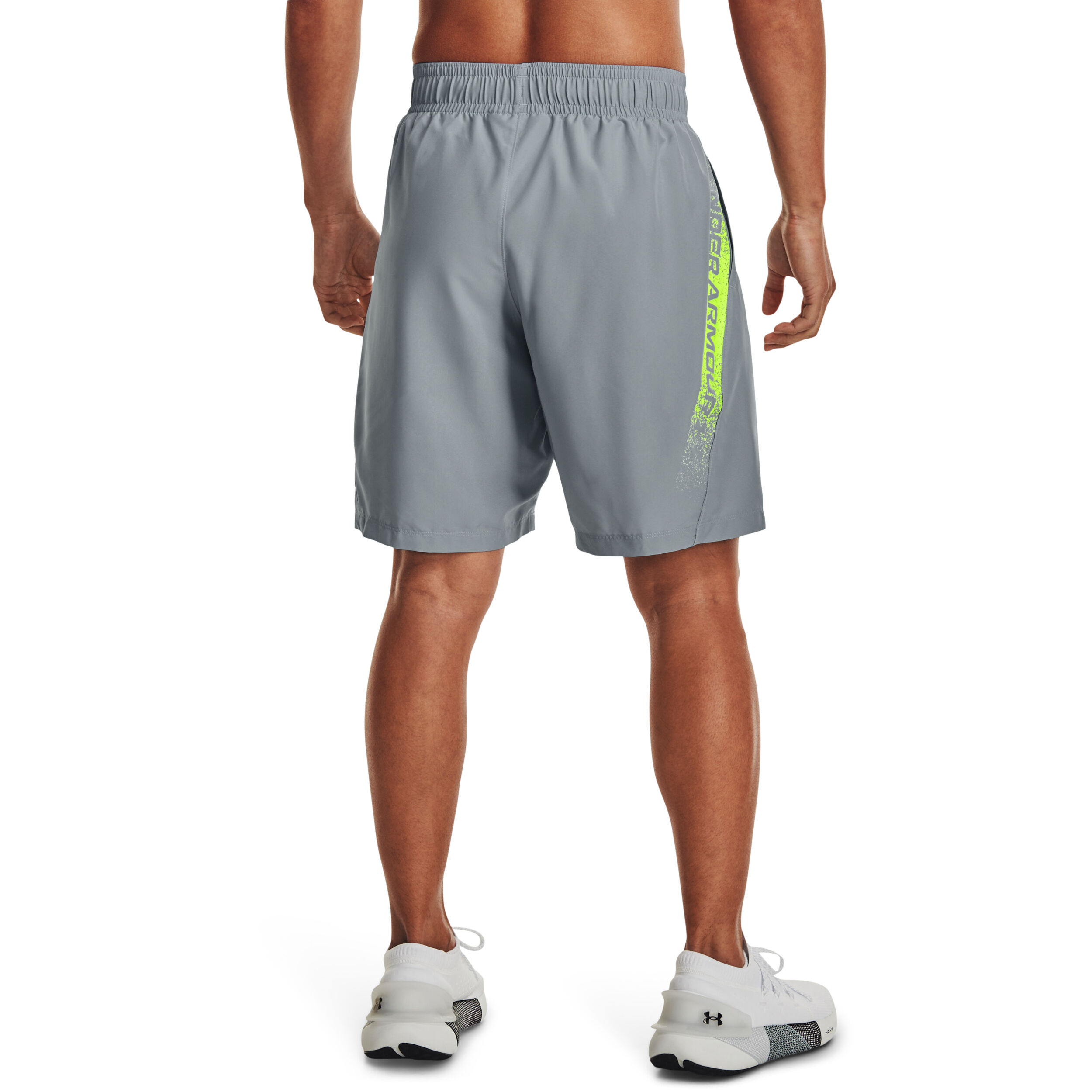 Woven discount graphic short