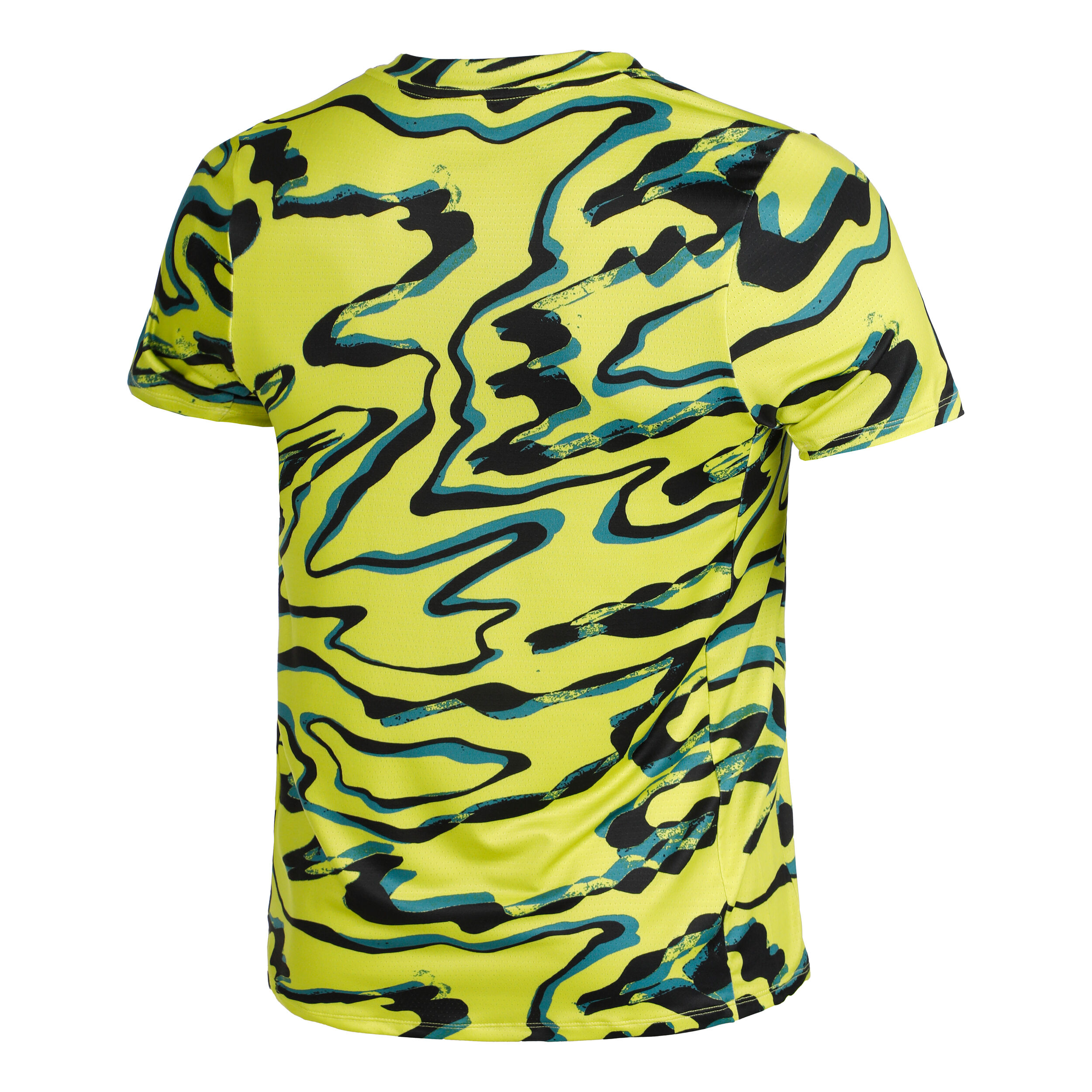 Lime green and best sale blue nike shirt