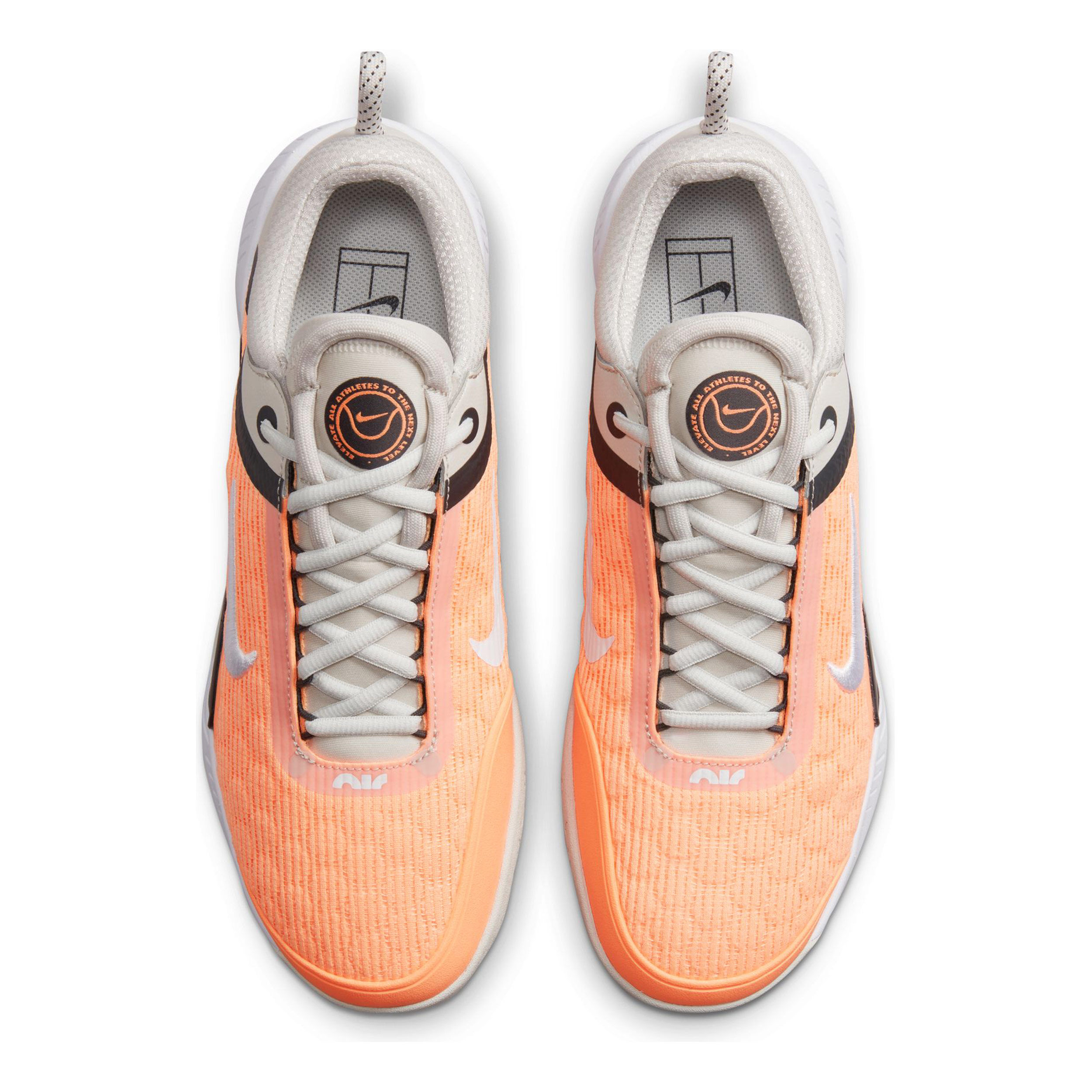 Buy Nike Zoom NXT All Court Shoe Men Orange Lightgrey online