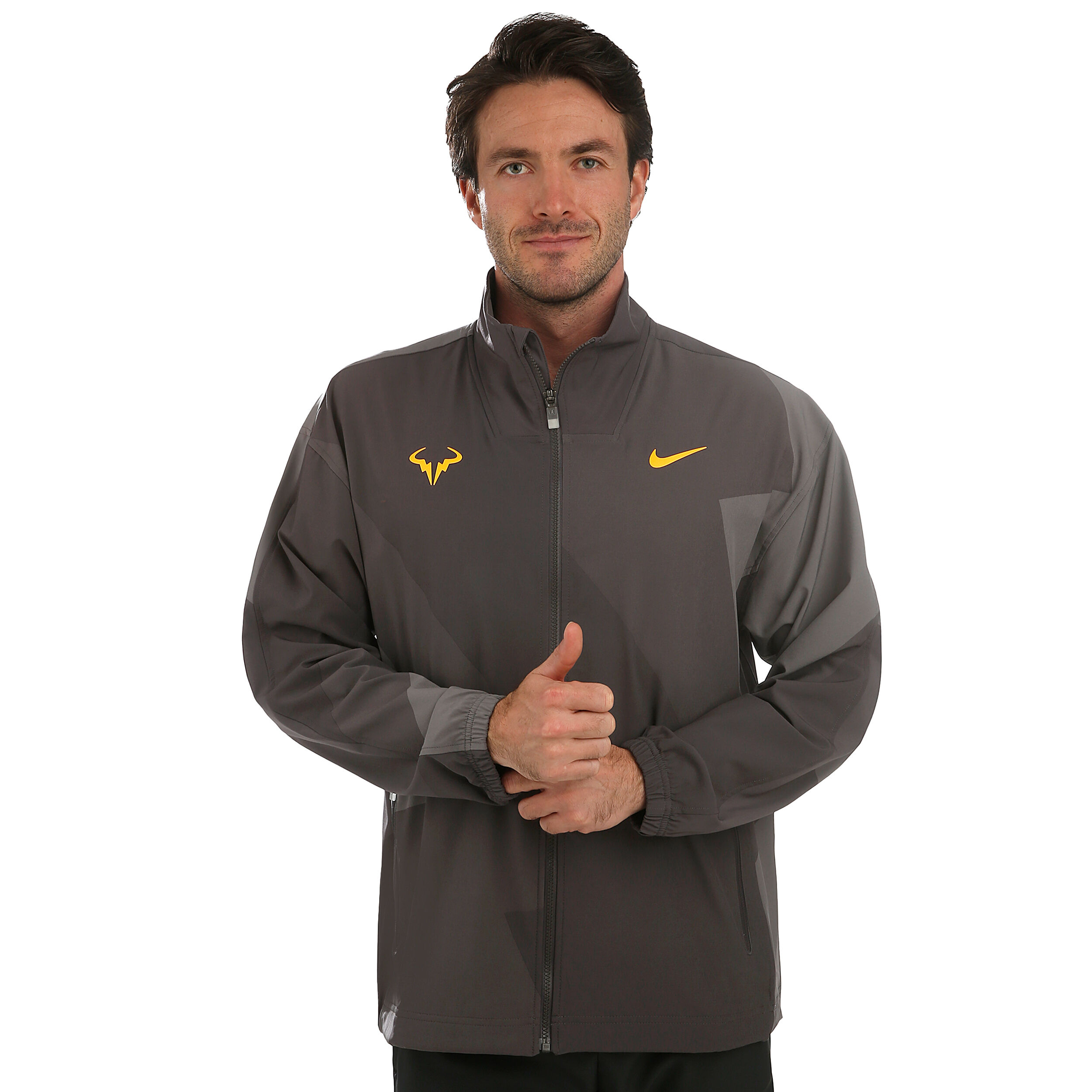 Buy Nike Rafael Nadal Training Jacket Men Grey Dark Grey online