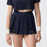 Match Skirt Women-Dark Blue