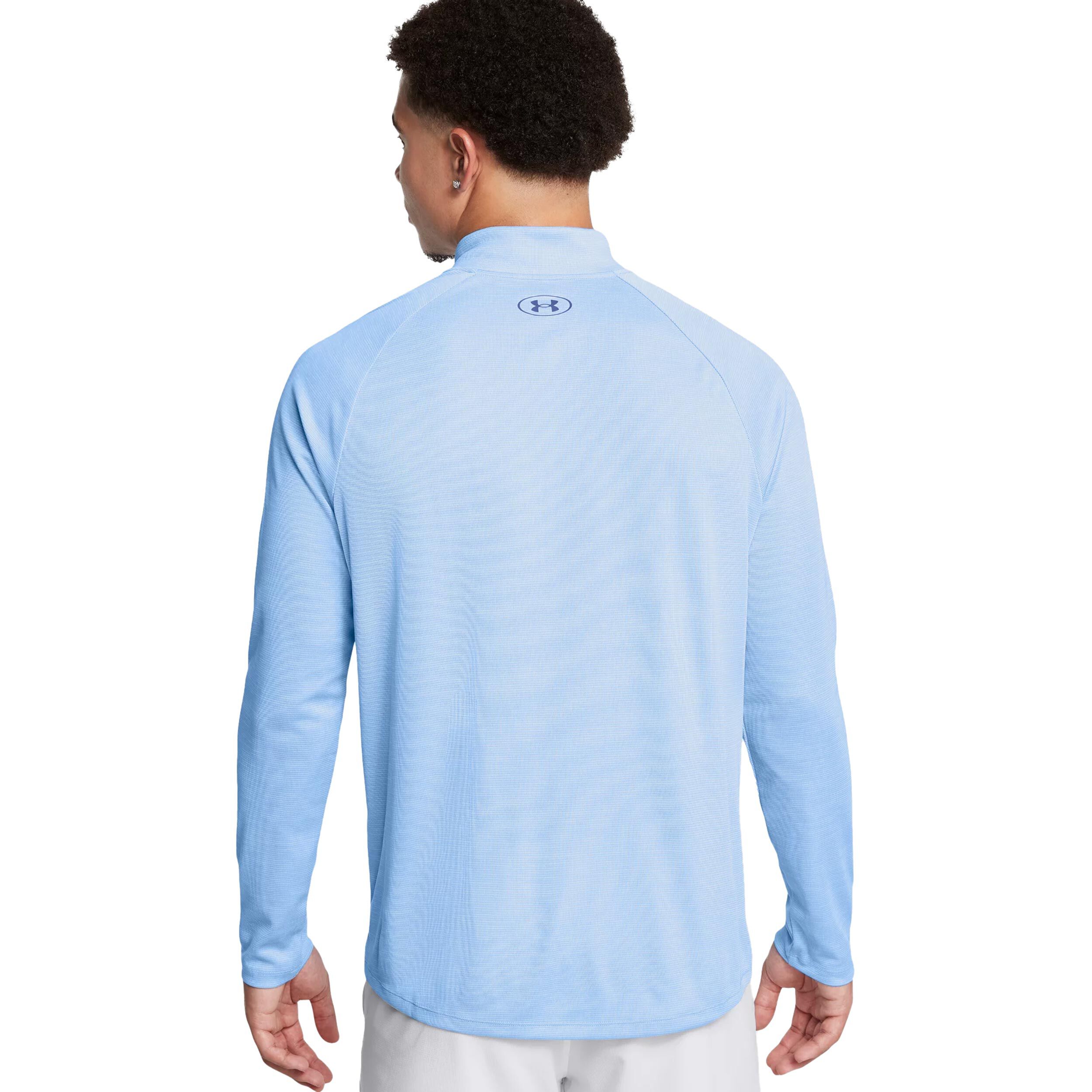 Light blue under armour long sleeve discount