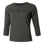 Quiet Please Clothing Quiet Please Sparkle Stripe Long Sleeve Women-Anthracite