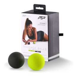 Massage Balls  lime/schwarz