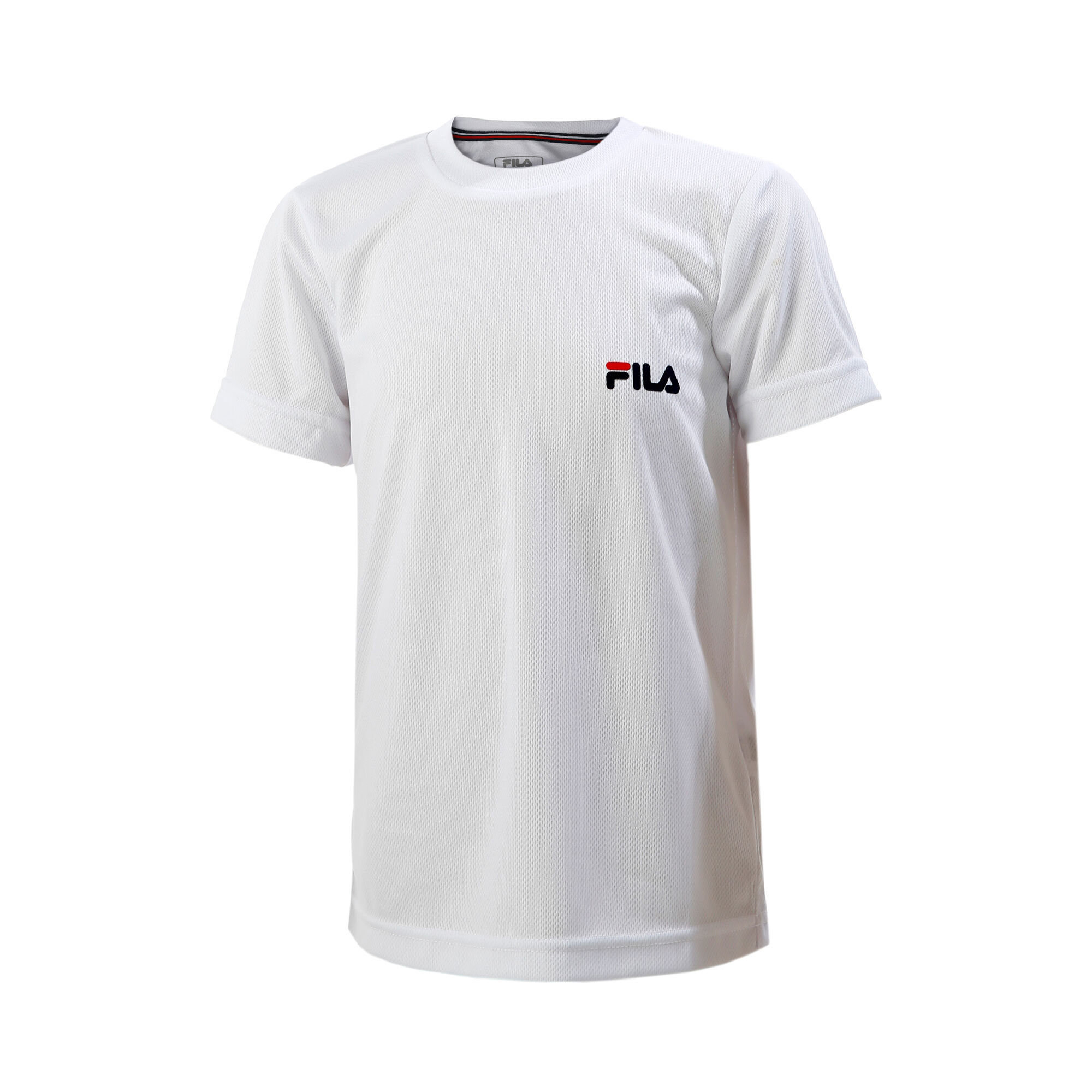 buy Fila Logo Small Boys - White, Dark Blue online | Tennis-Point
