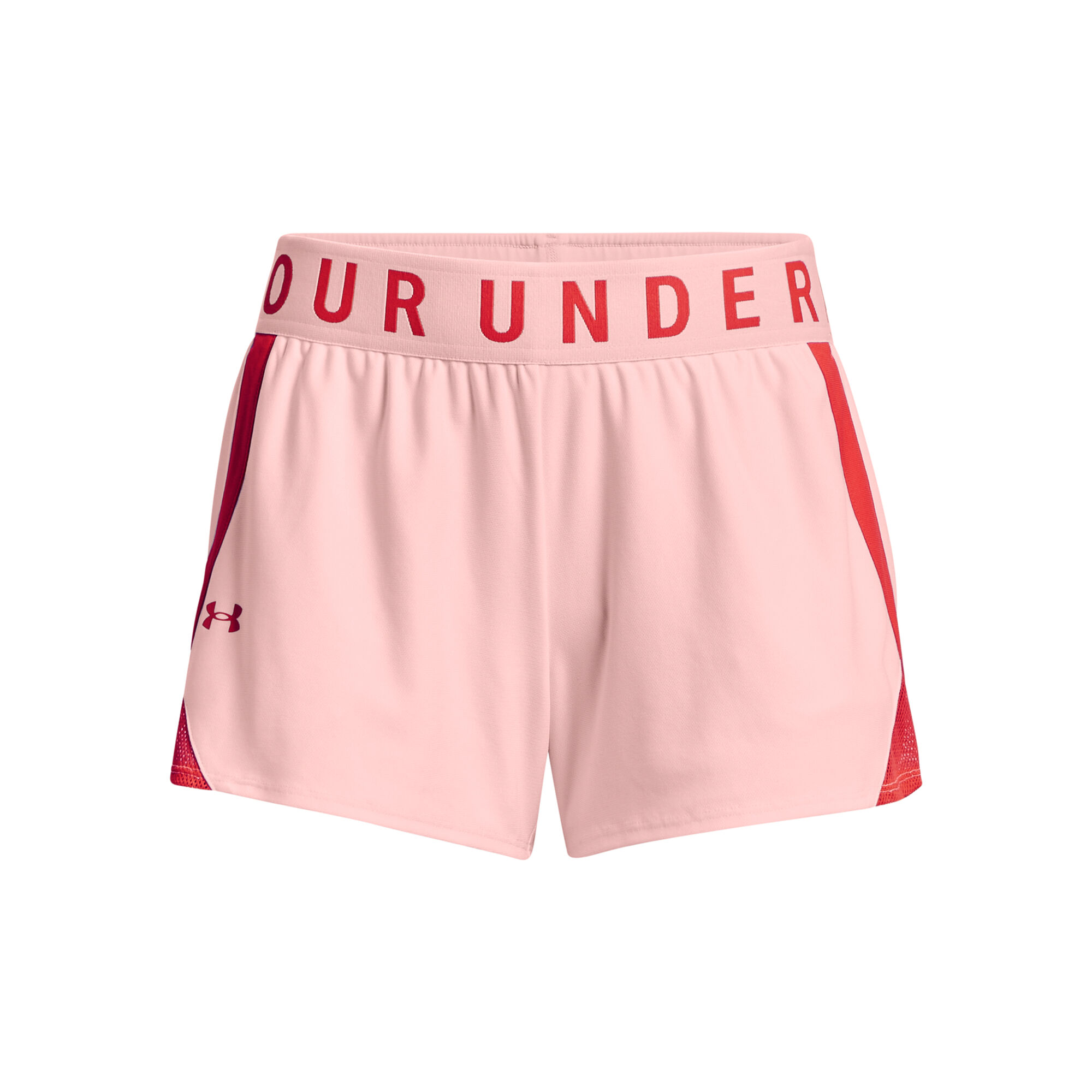 Women's Play Up 2.0 Shorts in Tropic Pink by Under Armour