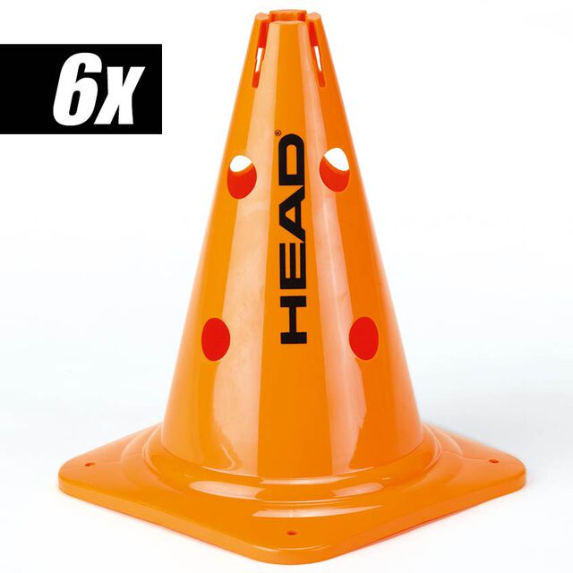 Buy HEAD Cones 6 Pack Large Orange online Tennis Point COM