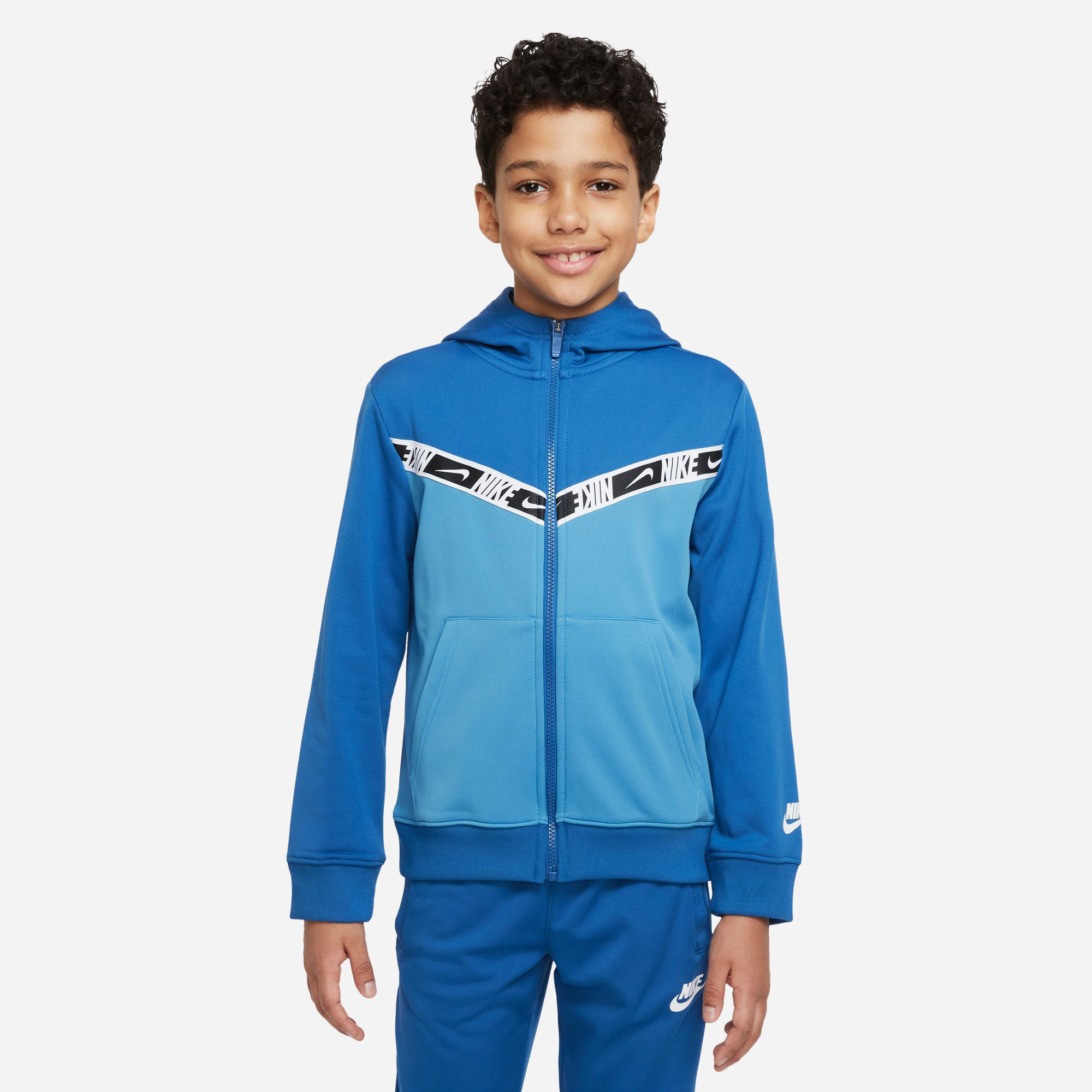 Nike repeat hot sale hoodie blue