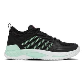 Image of Hypercourt Supreme 2 Clay Court Shoe Women-Black,Mint